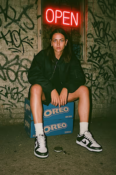 Nike x Oreo Branding
