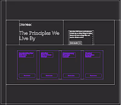 when client wants to stand out in a very crowded domain..