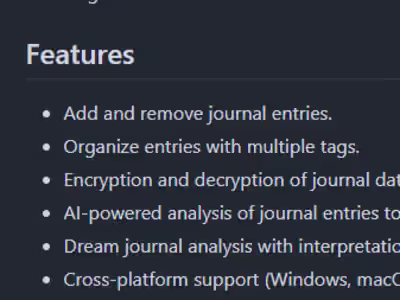  cli journal using python