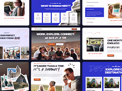 UX/UI & Visual Identity Design for Boutique Travel Platform