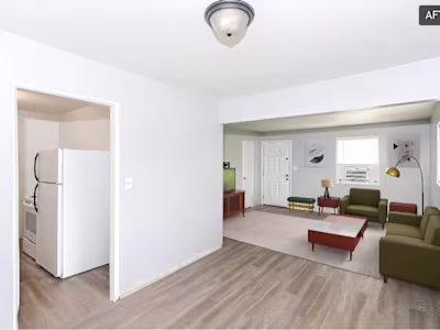 Living room virtual staging