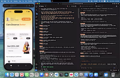 I built a full mobile app for $20/month. No developers. No f...