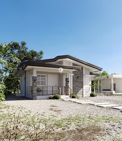 Just a simple 3 Bedroom Bungalow home :: Behance