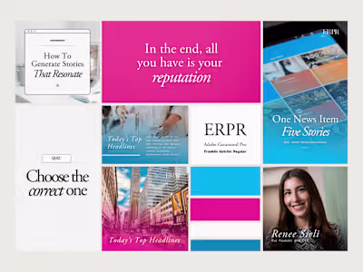 ERPR Group | Brand Guide + Branded Templates