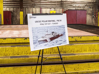 Prototype work begins on the Coast Guard’s newest heavy polar i…