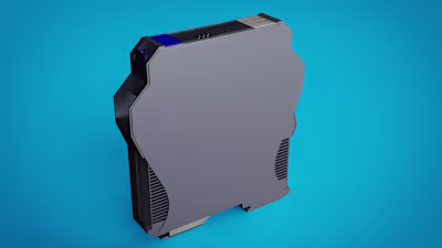 3D Modeling the security bar of current single channel