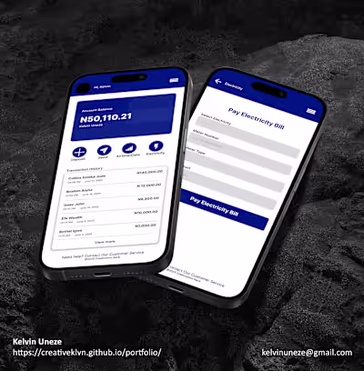 Fintech Internet Banking App A sleek and intuitive digital b...