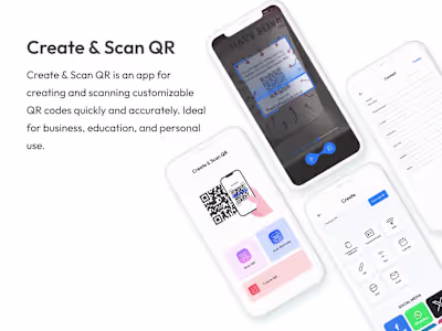 Create & Scan QR App