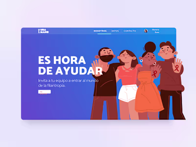 Charity website