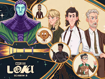 Loki Season 2 Key Visual Art | Portfolio Project