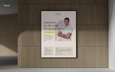 Markus Stockreiter - Branding, Webdesign, Framer  Development