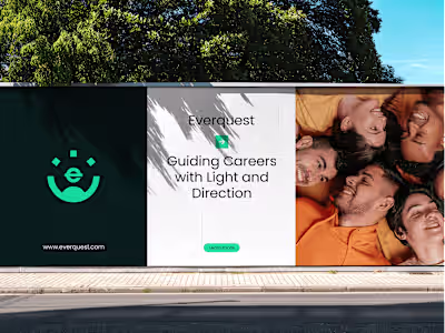 Recruitment Platform Logo and Brand Identity