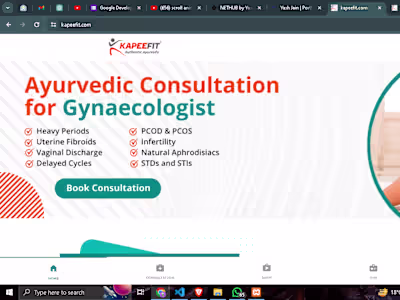 Kapeefit - Ayurvedic Healthcare Platform