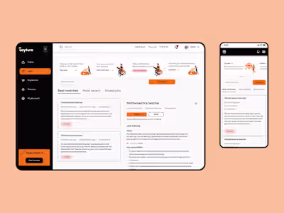 Dasboard Design for an Edtech Startup