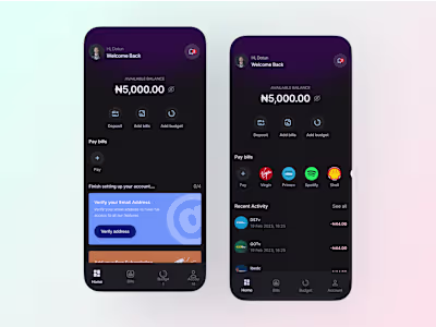 Nigerian Fintech Mobile Banking