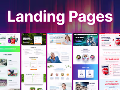 Landing Pages