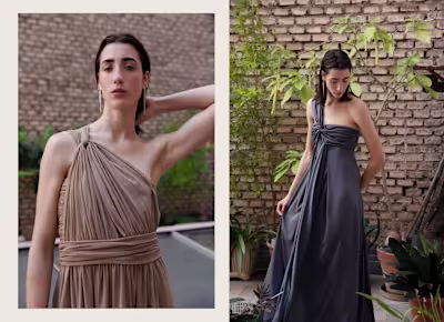 Design of a Timeless Occasion Wear Collection for Aroma 30