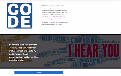 Articulate Rise E-Learning Course