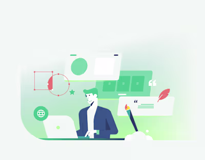 Ads Marketing Vector Illustration