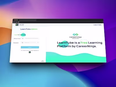 Admin Dashboard Development