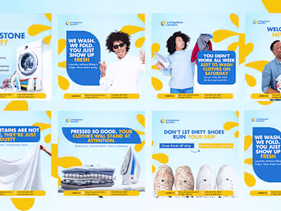 Social Media Design for Laundry Service