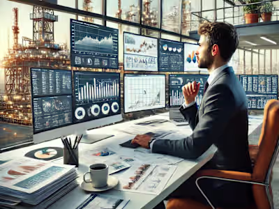  conduct research for a project within the oil and gas industry.