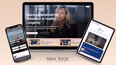 Website for Journalist & Celebrity Author