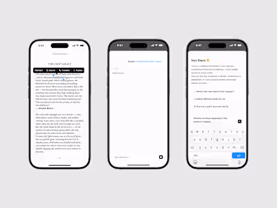 AI Reading App - Explain, Summarize & Chat