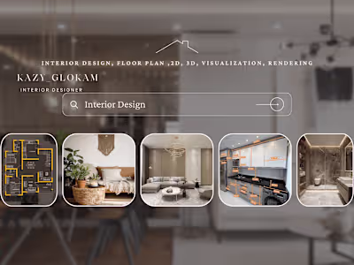 3D Visualization & Rendering for Modern Interior Design