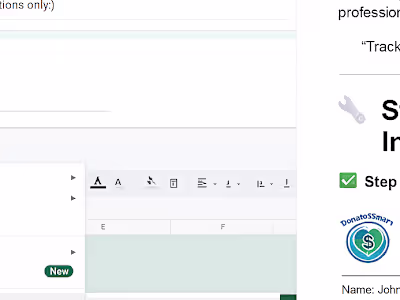 DonateSmart – Automated Donation Receipts System