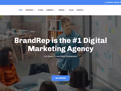 Web Designer For BrandRep