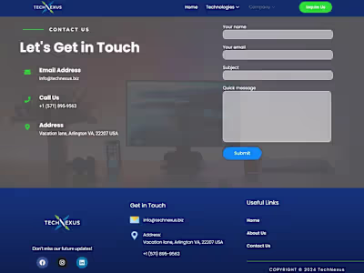 Website for IT Company