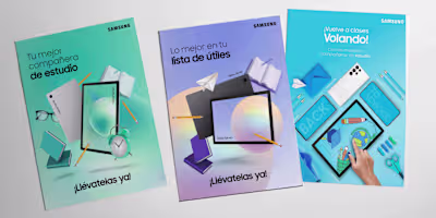 This campaign targets students heading back to school by sho...