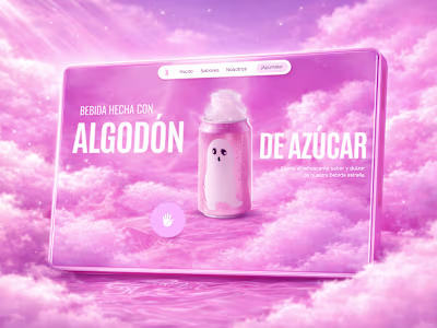 Glup Beverage Brand Website Design & Development