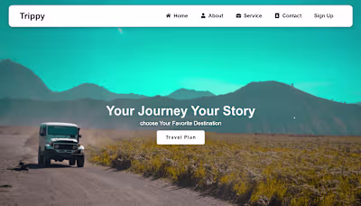 Trippy Travel Website