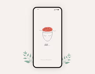 UI Animation - Meditation App 