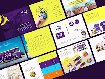 Smile Kids Bakery - Full Brand Identity