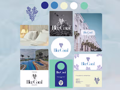 Blue Coral - Hotel, Resort :: Behance