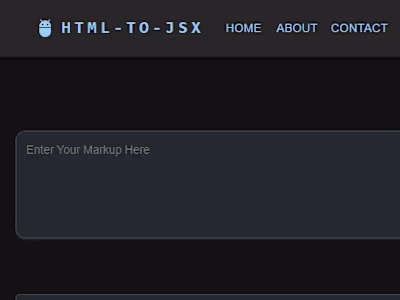 HTML-To-JSX