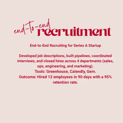 Full Cycle Recruitment