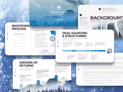 Pitch Deck For Private Credit Management Firm