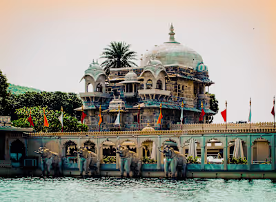 Photography Of a Historical Palace in Udaipur Rajasthan
