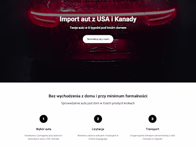 iCarDealer.pl — Landing Page on Flexbe