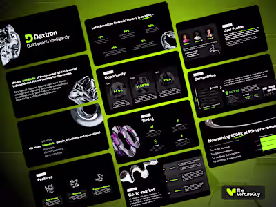 FinTech | Seed Round | Investor Pitch Deck Development