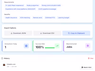 Smart URL Data Extractor – Enterprise Web Scraping Tool