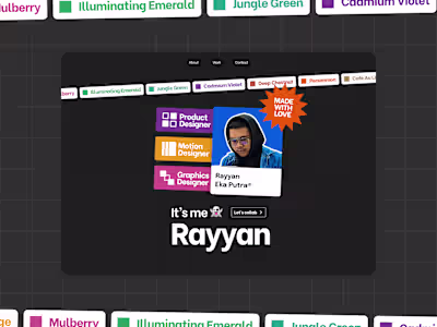 Designers Portfolio - Playful