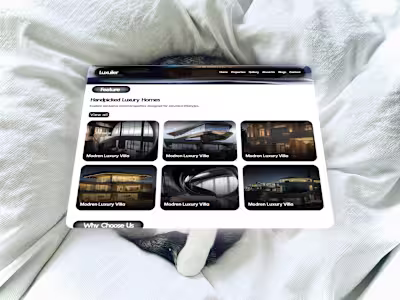 Modern Dental Clinic Website Design