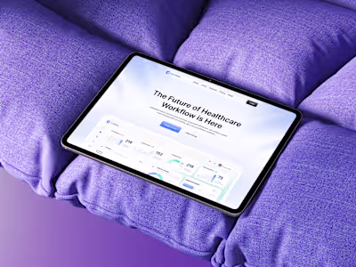 CarePlus — Healthcare SaaS Website Design The CarePlus Healt...