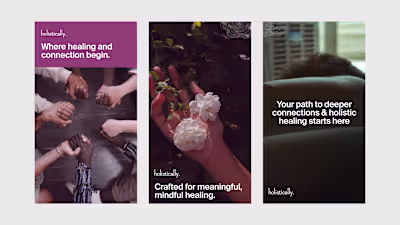 Work for holistically, a wellness and therapy brand.