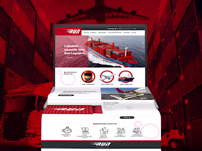 Run Logistics Website Design